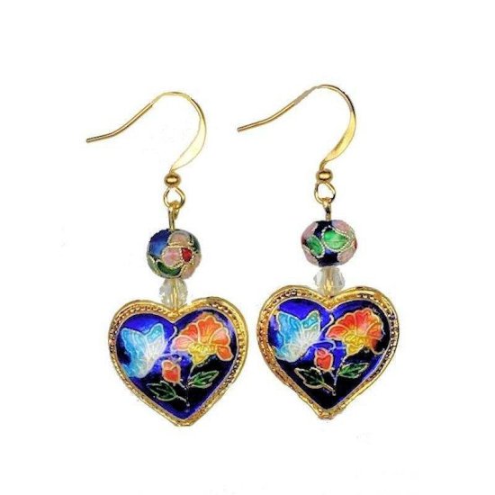 Earrings Enchanted Hearts - Click Image to Close