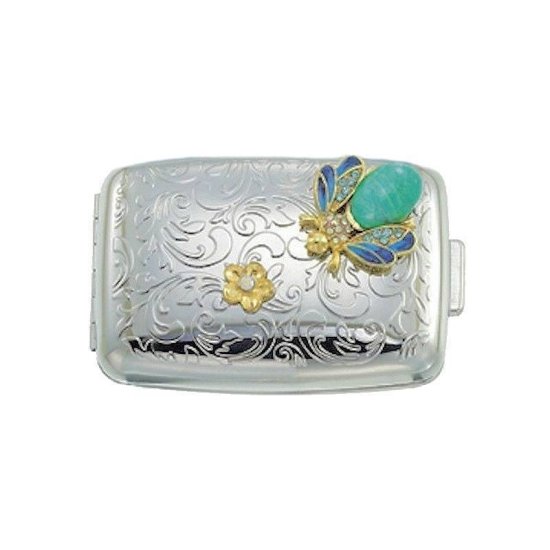 Pillbox Gemstone Bee Petite Size - Click Image to Close