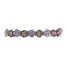 Bracelet Crystal Flower Stretch