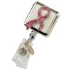 Badge Holder Pink Ribbon