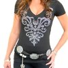 T-Shirt Rhinestone Lavish Lady by Sabrina Barnett