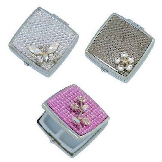 Pillbox Glistening Splendor Petite Size - Click Image to Close