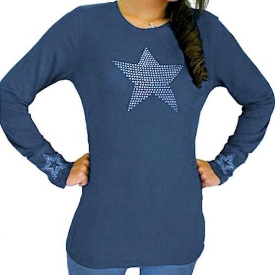 T-Shirt Rhinestone Be The Star Of Your Life by Sabrina Barnett - Click Image to Close
