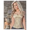 Corset Gold with Padded Bodice