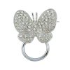 Lapel pin Butterfly Eye Glass Holder