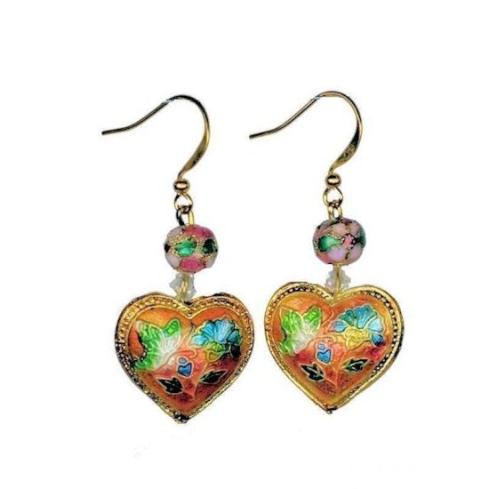 Earrings Enchanted Hearts - Click Image to Close