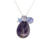 Amethyst Gemstone Necklace for Clarity