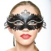 Mask Black Enchanting Minx with Clear Stones