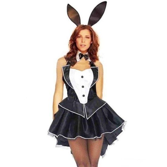 Costume Playboy Bunny Sexy Tuxedo Style - Click Image to Close