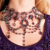 Choker Necklace Beaded Victorian Style