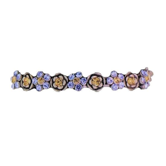 Bracelet Crystal Flower Stretch - Click Image to Close