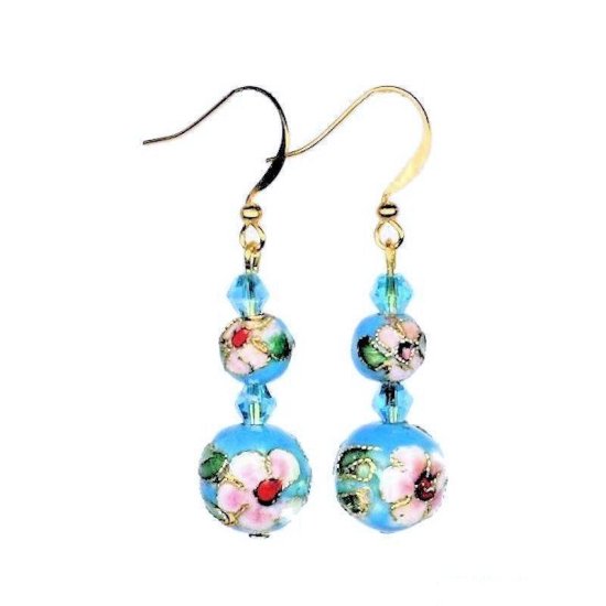 Earrings Magical Balls - Click Image to Close