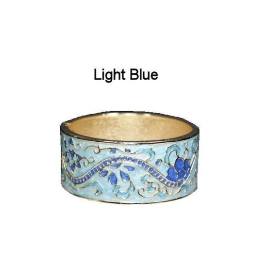 Bracelet Brilliant Color Hinged Bangle - Click Image to Close