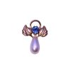 Lapel Pin Birthstone Angel