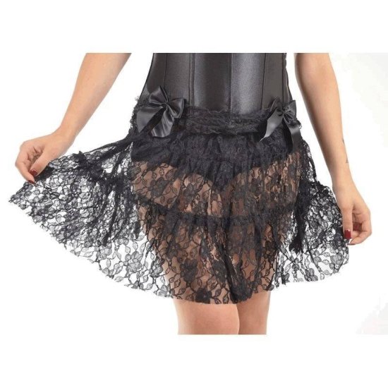 Skirt Black Lace for Your Dance Costume - Click Image to Close