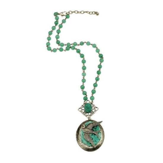 Pendant Necklace Jaded Desire Locket - Click Image to Close