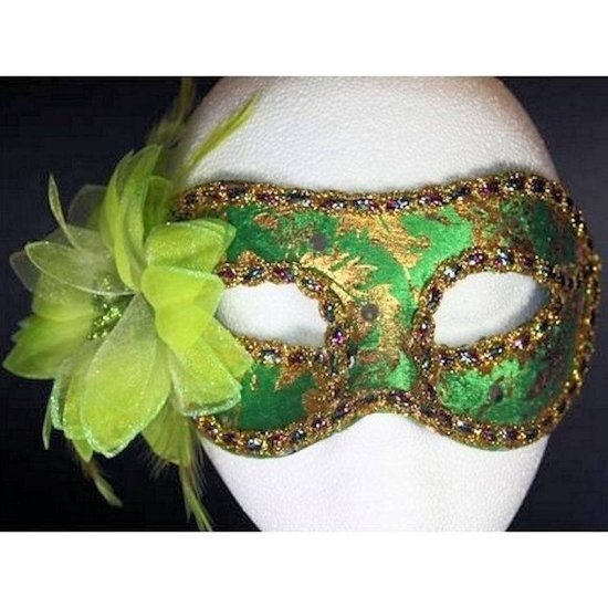 Mask Venetian Carnival in Tie On Style - Click Image to Close