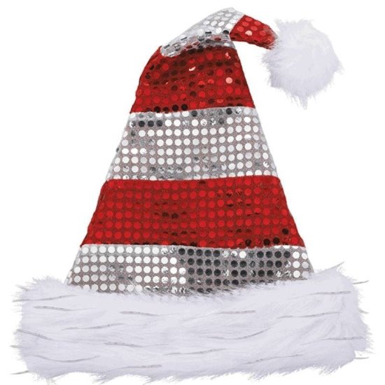 Christmas Hat Santa Sparkle Style