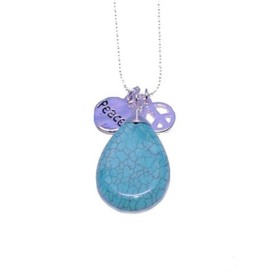 Turquoise Gemstone Necklace for Peace