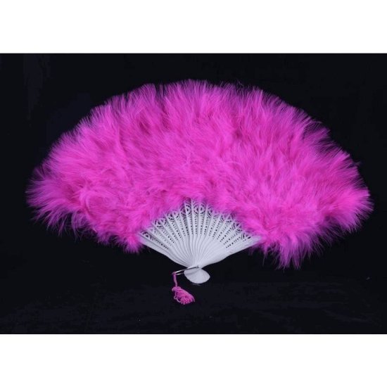 Feather Fan for Your Costume Single Color - Click Image to Close