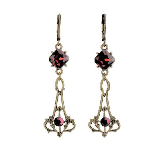Earrings Enchanted Love Affair - Click Image to Close