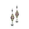 Earrings Droplets and Flowers