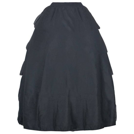 Skirt Black Tiered Long Elegant Enchantress - Click Image to Close