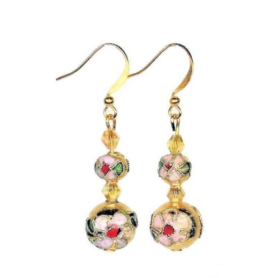 Earrings Magical Balls - Click Image to Close