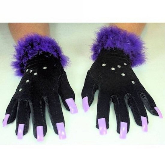 Gloves Halloween Sparkle - Click Image to Close