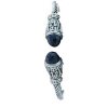 Bracelet Black Crystal Enchantment Bangle