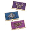 Metal Wallet Jewel Garden