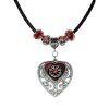 Beaded Necklace Mystical Heart