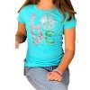 T-Shirt Rhinestone Young Love for Girls by Sabrina Barnett