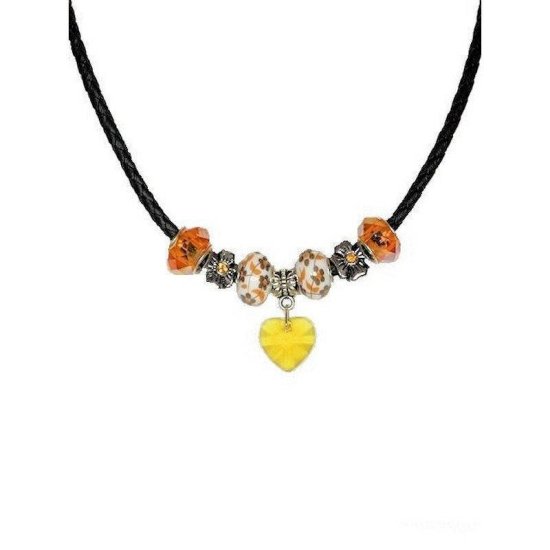Beaded Necklace Enchanted Autumn - Click Image to Close