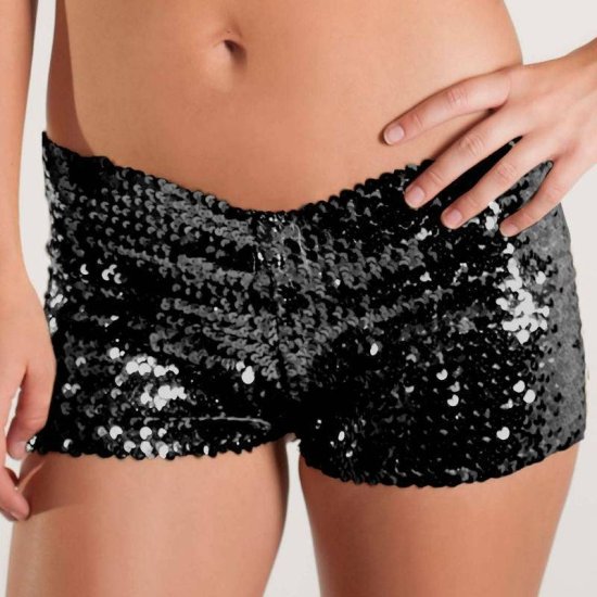 Shorts Sequin Stretch for Your Dance Costume - Click Image to Close