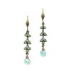 Earrings Opal Gemstone Drops