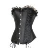 Corset Black with Side Lace Up Sections