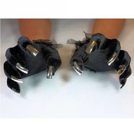 Gloves Halloween Spider Style - Click Image to Close