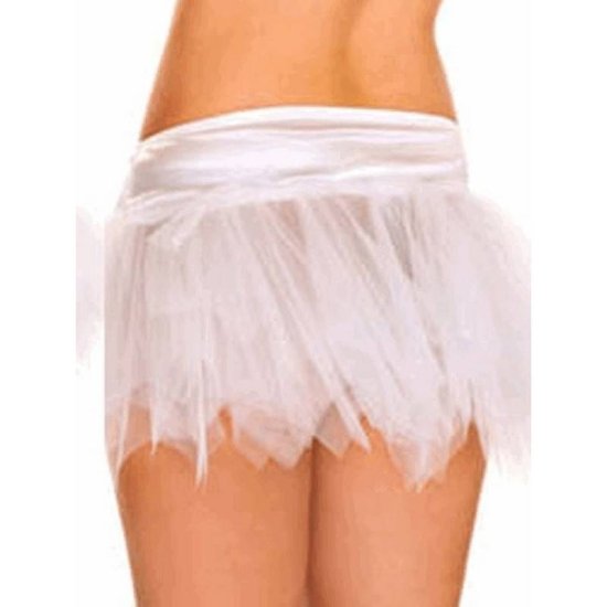 Skirt in White of a Fairy Sprite for Costumes - Click Image to Close