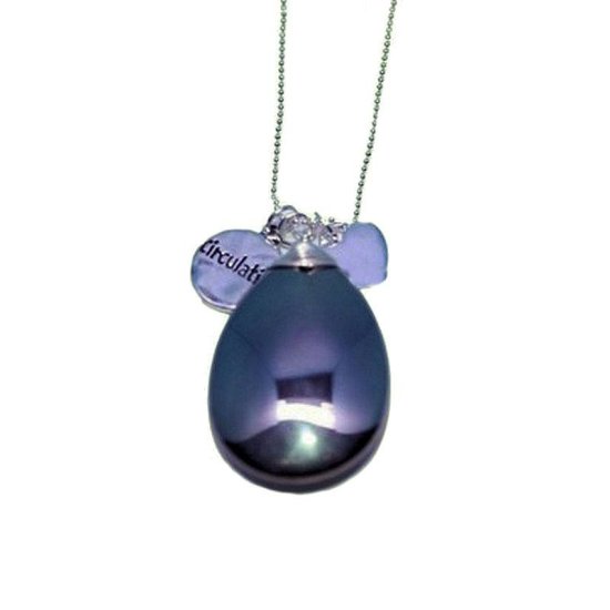 Hematite Gemstone Necklace to Increase Circulation - Click Image to Close