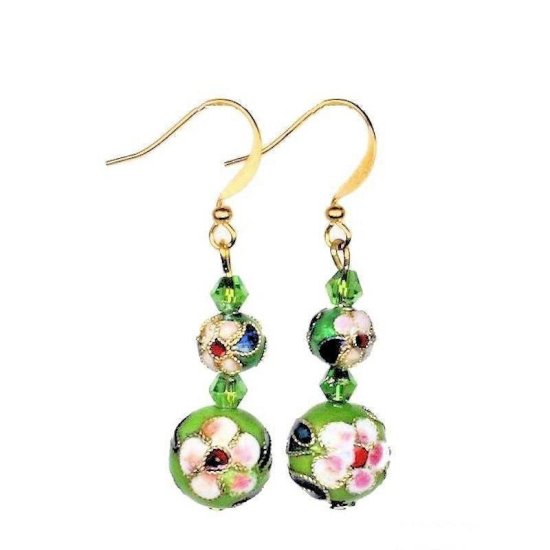 Earrings Magical Balls - Click Image to Close