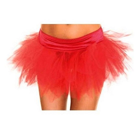 Skirt in Red of a Fairy Sprite for Costumes - Click Image to Close