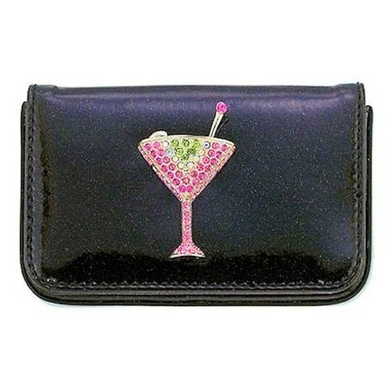 Wallet Crystal Martini - Click Image to Close