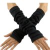 Gloves Finger-less in Black