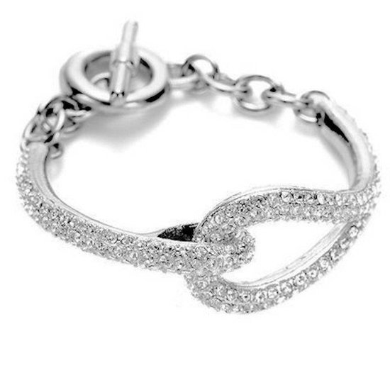 Bracelet Chain of Love in Silver - Click Image to Close