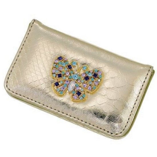 Wallet Crystal Butterfly - Click Image to Close