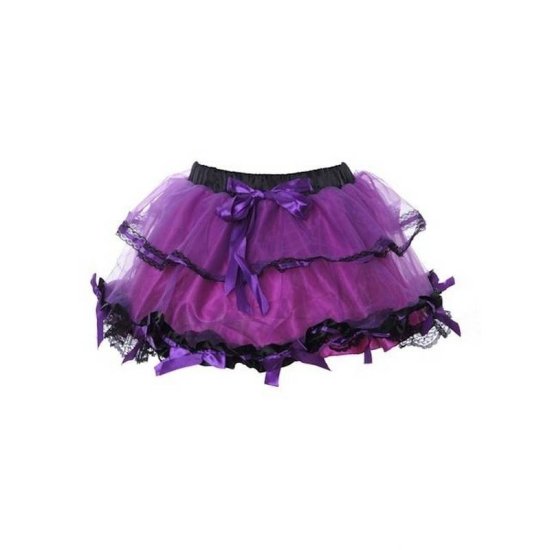 Skirt Short with Enchanting Bow Trim - Click Image to Close