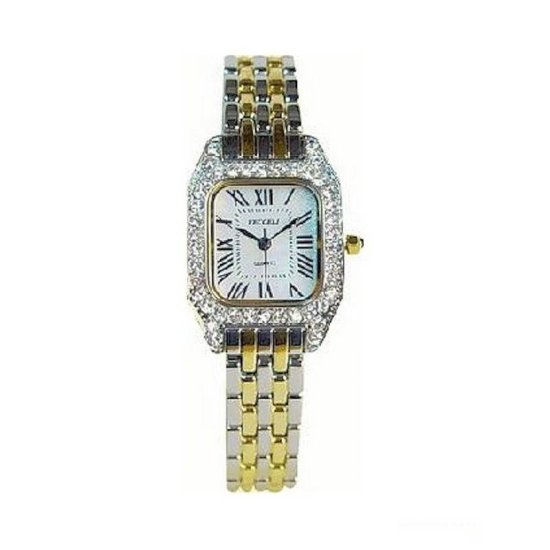 Watch with Crystals in Porcelain Egg Gift Box - Click Image to Close