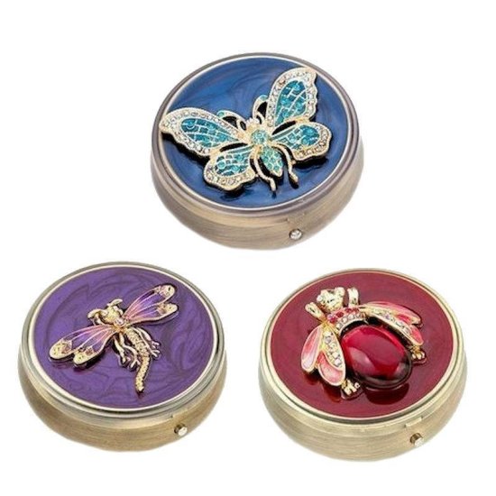 Pillbox Gemstone Jungle Bugs - Click Image to Close