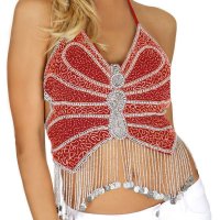 Butterfly Beaded Top for a Magical Maiden